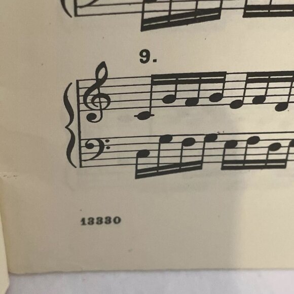 Schmitt Op. 16 Preparatory Exercises for Piano 1922 Schirmers Appendix A. Knecht - Picture 9 of 11